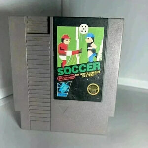 Soccer Nintendo NES Video Game Works!